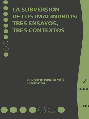 cover image of La subversión de los imaginarios